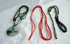 "Dragon Whisker" Silk Knotted Adjustable Cord for Pendant-Choose Color, Style