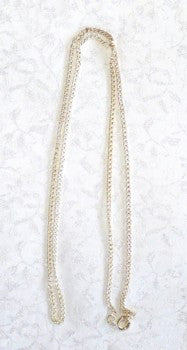 Silver Chain for Pendants wtih Bails 16"