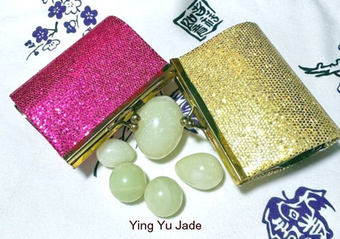 Sale-Womens Wellness Sale - Genuine Natural Chinese Jade "Yoni" Eggs Set and Pair Ben Wa Balls-Undrilled + Pouch