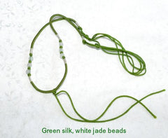 "Dragon Whisker" Silk Knotted Adjustable Cord for Pendant-Choose Color, Style