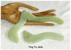 Chinese Jade Professional Size Gua Sha Tool #3 "Earth" - Scraping Tool, Chinese Medicine (GUA-3)