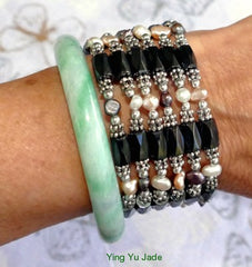 Magnet and Pearls Necklace / Bracelet