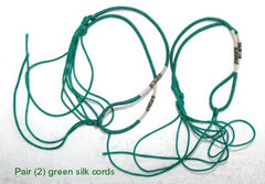 "Dragon Whisker" Silk Knotted Adjustable Cord for Pendant-Choose Color, Style