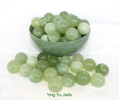 Wholesale Sets of 2 Jade Ben Wa Balls "Yoni"  for Women Kegel Exercise  -Set of 10 Pairs (Total 20 Pieces)