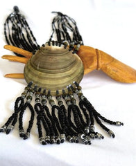 Sale-New Listing-LARGE Vintage Chinese Belleek Sea Shell Necklace