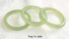 Pure Natural Round Chinese Jade Baby / Child Bangle 46 mm