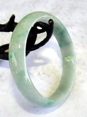 Precious Imperial Green Veins Old Mine  Jadeite Bangle Bracelet 56.5mm (BB2725)