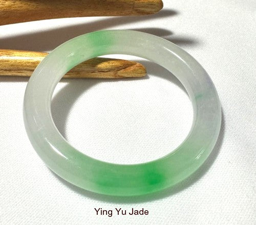 Small Burmese Jadeite Bangle Bracelet-Pendant Option 38 mm (BB2999)