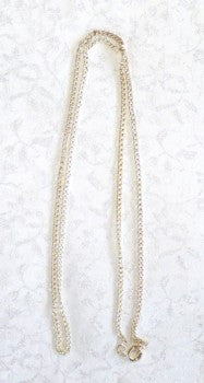 Silver Chain for Pendants  wtih Bails 16"