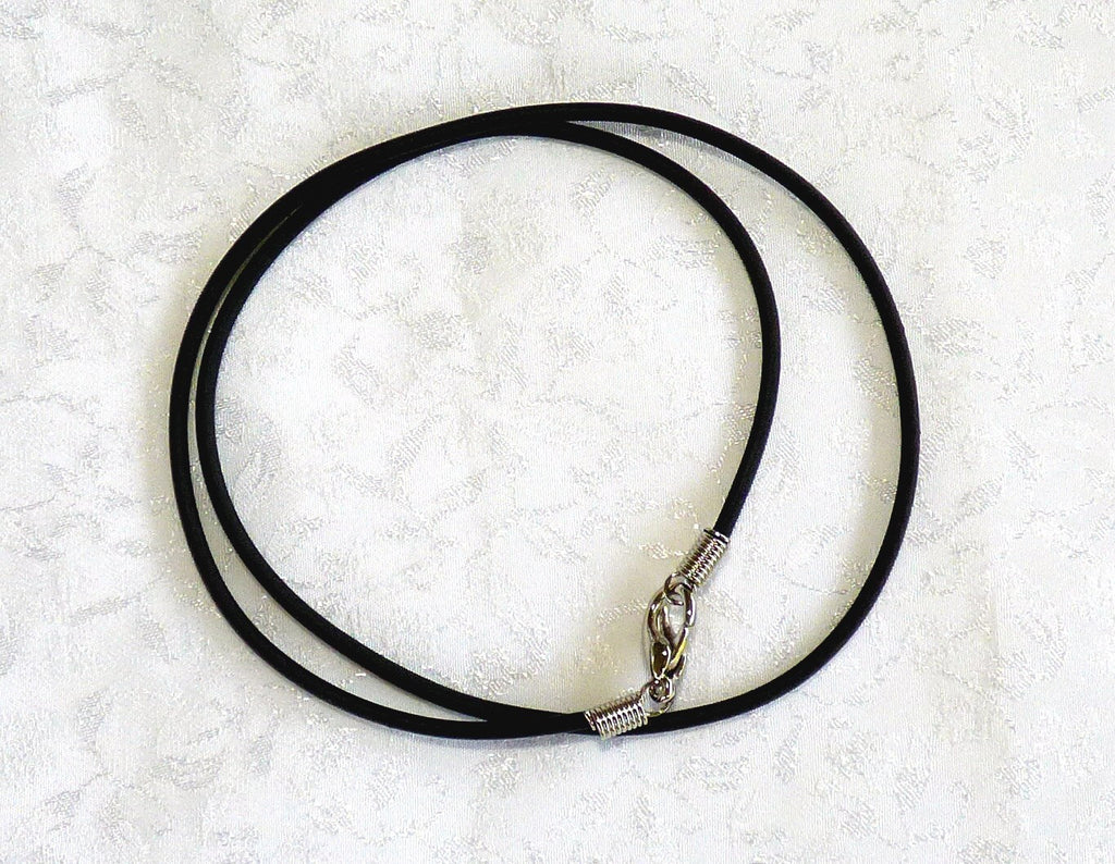 Black Cord for Jade Pendants with Bail 16"