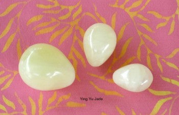 Clearance - Genuine Natural Jade "Yoni" Eggs for Women's Kegel Exercise - Undrilled, No Hole