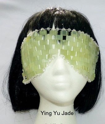 Sale-Jade Mask for Face Health-Pure and Natural Chinese Jade Stone Mask for Eyes, Spa, Facial Beauty, Health and Healing