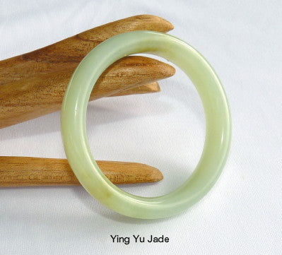 Pure Natural Chinese  Jade Child Bangle Bracelet 45mm