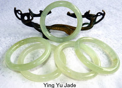 Sale-Traditional Classic Round Chinese Jade Bangle Bracelet 56mm-Special Purchase