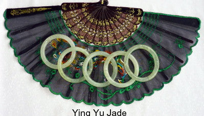 Sale-Traditional Classic Round Chinese Jade Bangle Bracelet 56mm-Special Purchase