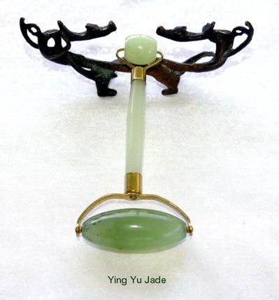 Ying Yu Jade Chinese Medicine Versatile Adjustment Jade Roller (Roller-V)