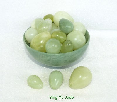 Wholesale Jade "Yoni" 3 Eggs Sets  for Women Kegel Exercise  -Set of 25